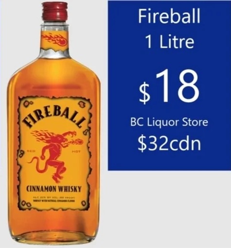 Fireball 1 Litre