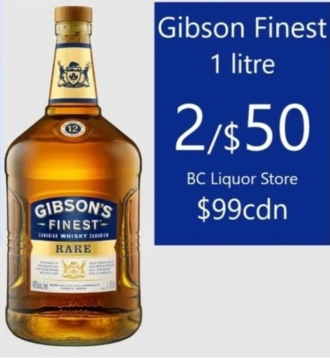Gibson Finest 1 Litre