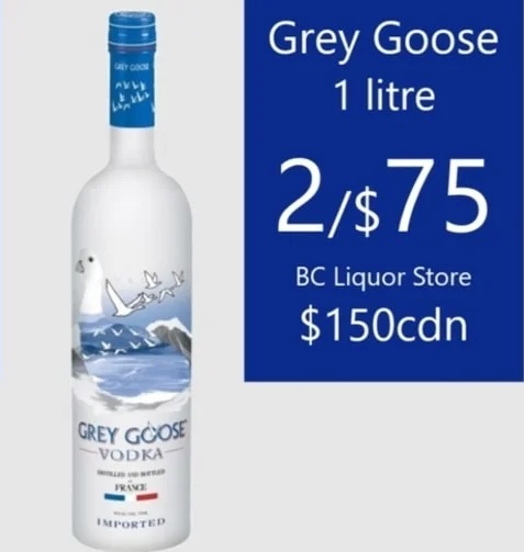 Grey Goose 1 Litre
