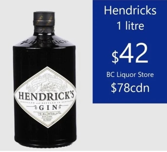 Hendricks 1 Litre